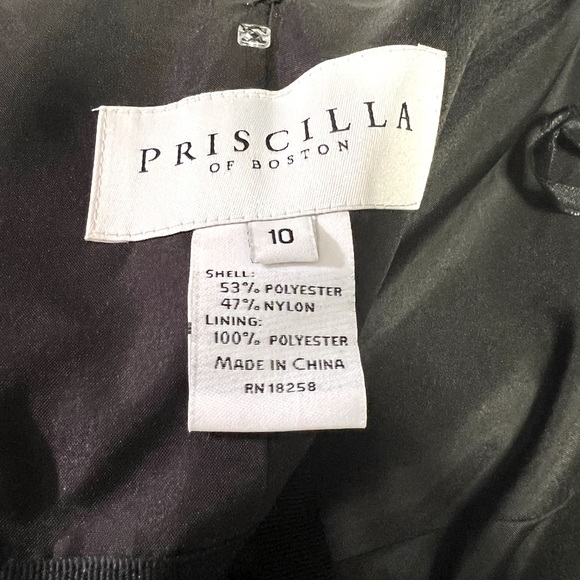 Vintage Pricilla of Boston Bridesmaid dress size 10. Wedding. Black Tie. - Picture 16 of 16